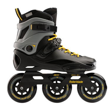 ROLLERBLADE RB 110 Inline Skates - Black/Saffron Yellow ROLLERBLADE RB 110 Inline Skates - Black/Saffron Yellow